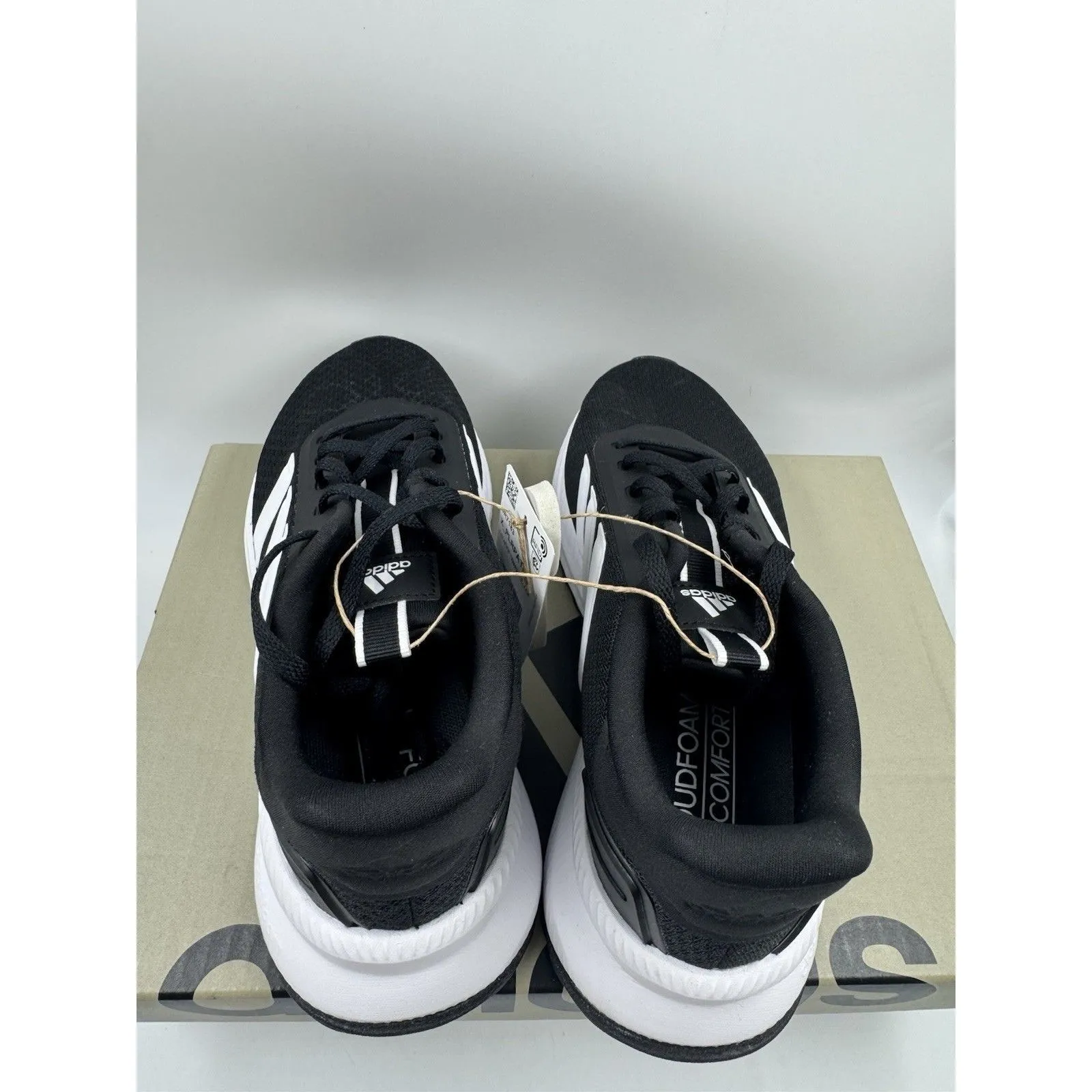 ADIDAS X_Plrpath Running/Walking Shoes Women's Size 7.5 Black/White JR7183 NEW - Image 7