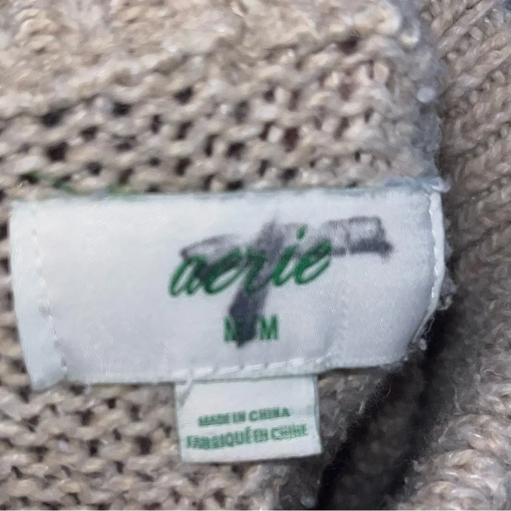 Aerie Oh-Snow-Soft Mock Neck Striped Sweater - Image 3