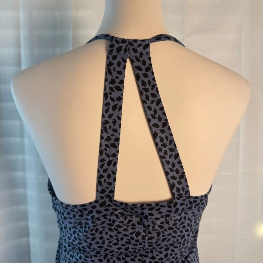 Eddie Bauer  Blue Backless Halter Dress - Image 3