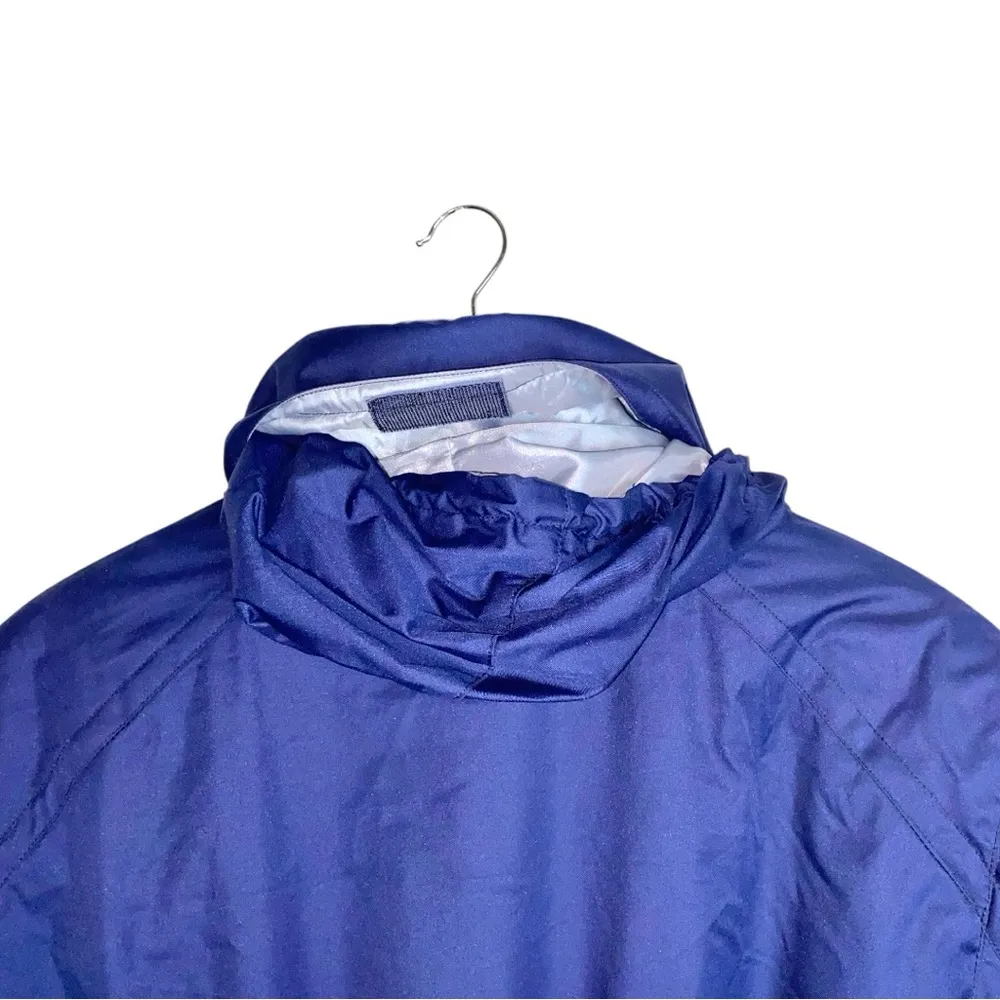 Vintage 90s Y2K Killy Blue Zip Front Hooded Belted Outdoor Snowsuit Jumpsuit Size 8 - Image 5