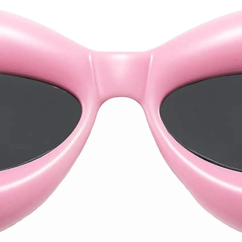 Fashion Inflated Cat-eye Oversized Frame Sexy Lip Candy Glasses Trendy Designer - Image 8