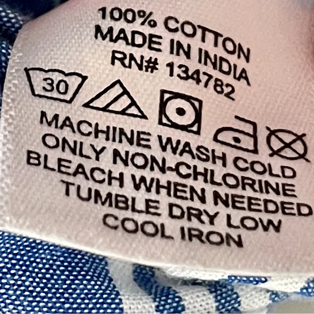 A Hint of Blush Mini Dress Blue white cap sleeves - Image 6