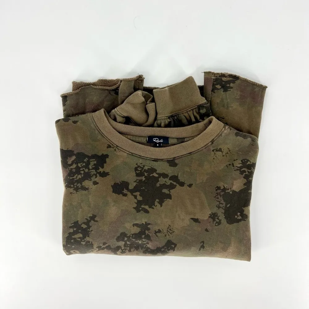 Rails Reeves Camo Pullover Crewneck Sweatshirt Size Small - Image 10
