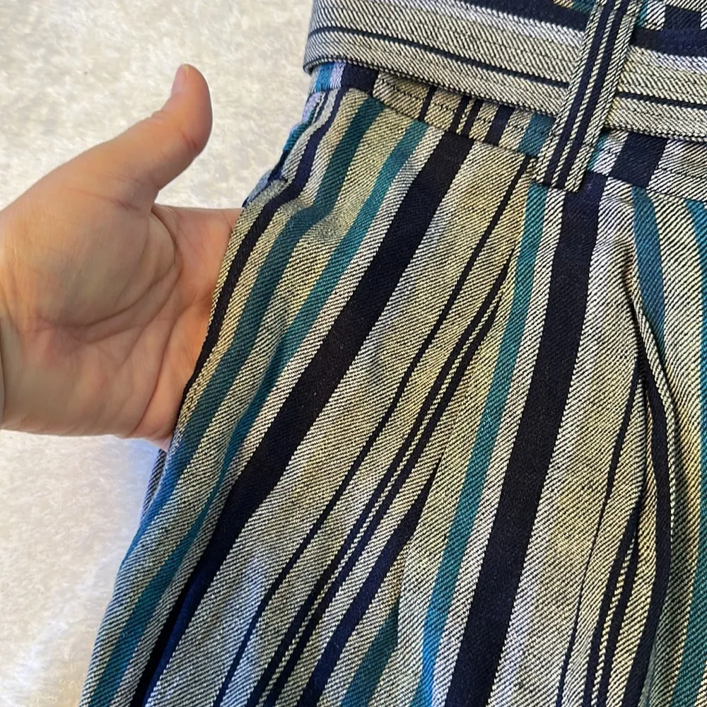 NWOT Chaser high waisted shorts belted size S - Image 7