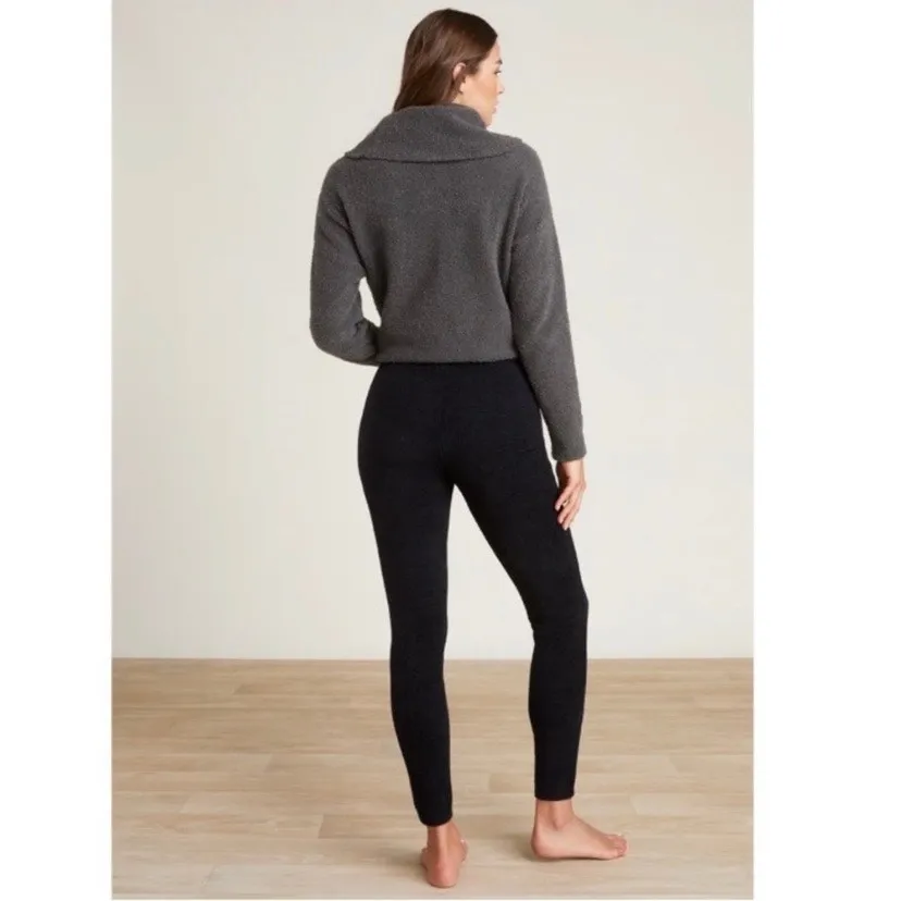 Barefoot Dreams Black Cozychic Ultra Lite Seamed Legging Pants Sz.XS - Image 4