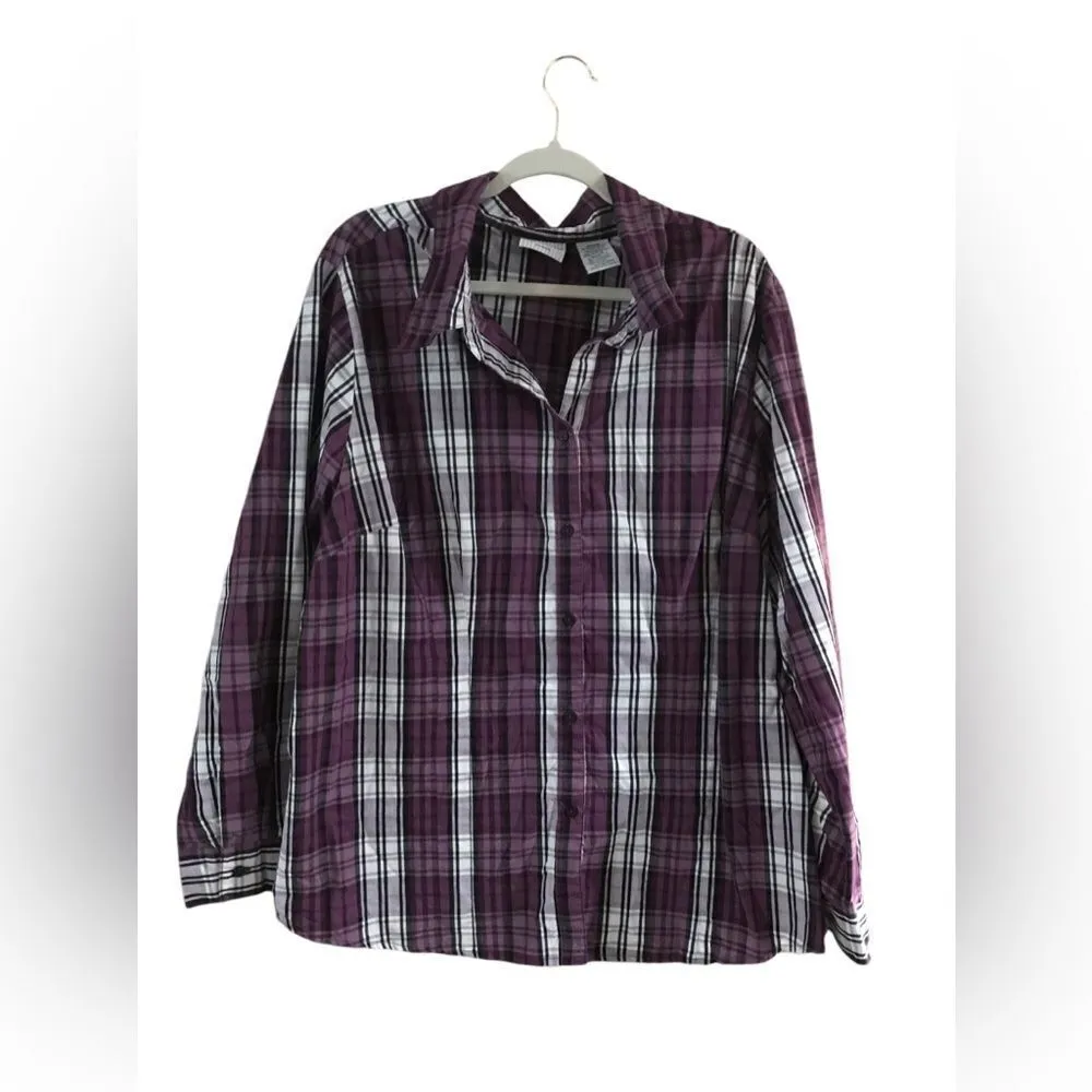 White Stag Size 3X Long Sleeve Shirt - Image 2