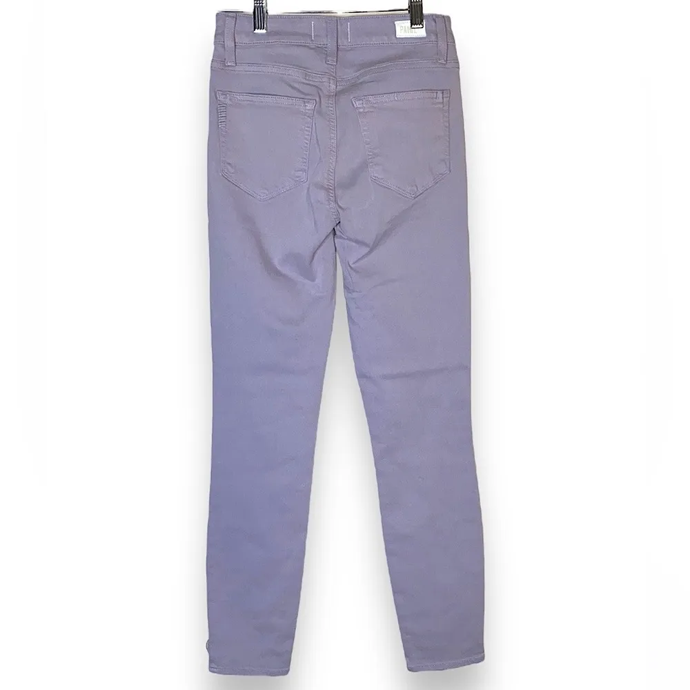 PAIGE Hoxton Ankle High Rise Skinny Jeans in Soft Violet - Image 2