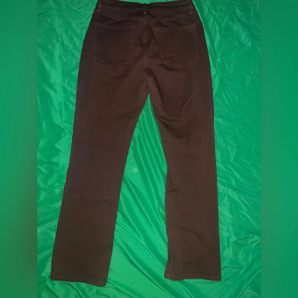 WeWoreWhat Icon Classic Brown Women's Straight Leg Jeans size 31 - Image 4