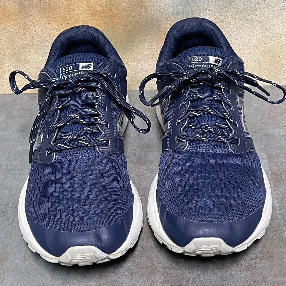 New Balance 520 V5 W520SK5 Women's Navy Blue Wide Sneakers Size 9.5D - Image 6