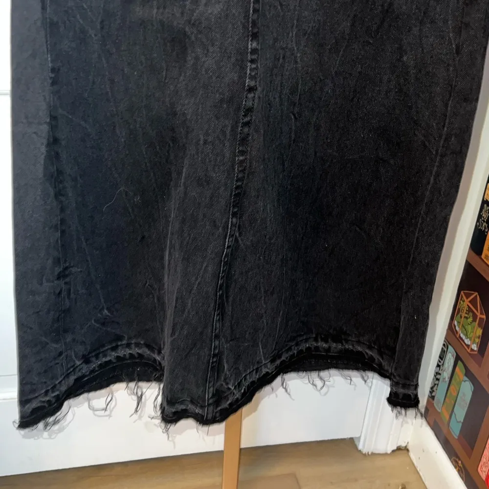 GRLFRND The Stella Black Denim Skirt size 24 - Image 2