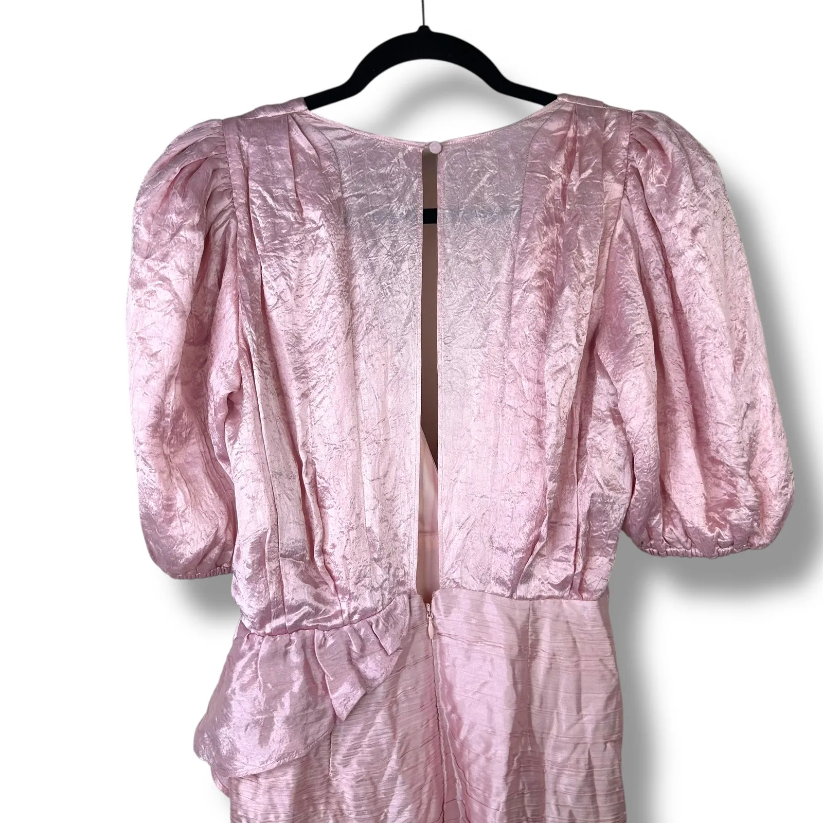 RONNY KOBO NWOT Blush Pink Satin Mindy Puff - Image 12