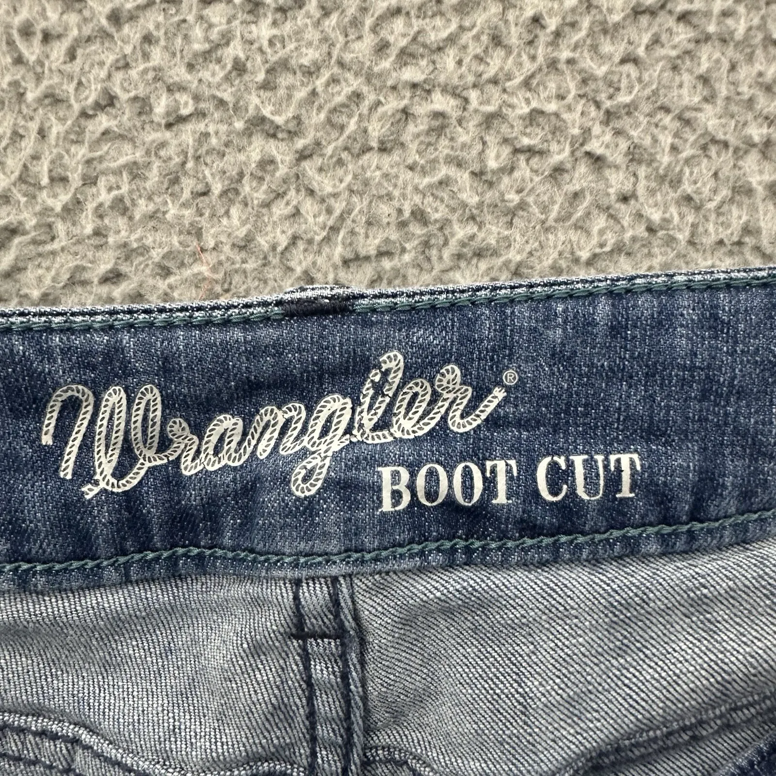 Wrangler Retro Mae Bootcut Jeans Mid Rise Western Rodeo Festival Women's 17 x 32 - Image 4