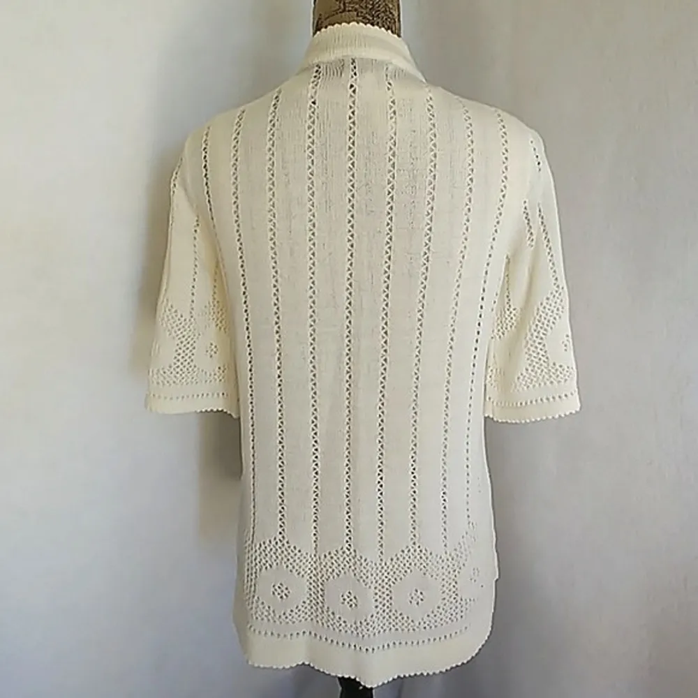 Vintage Rochelle 2pc Women's Sweater Set Size L - Image 6