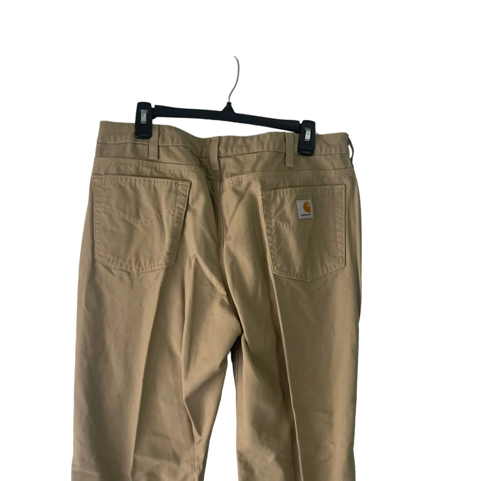 Carhartt Women's Size 14 X 30 Khaki Workwear Straight Leg Pants‎ - Image 5
