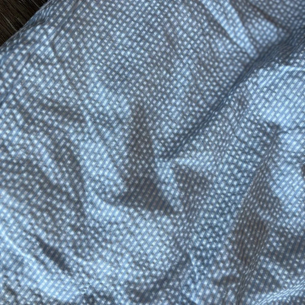 After Market Blue and White Striped Skirt with Bows on sides - Image 3