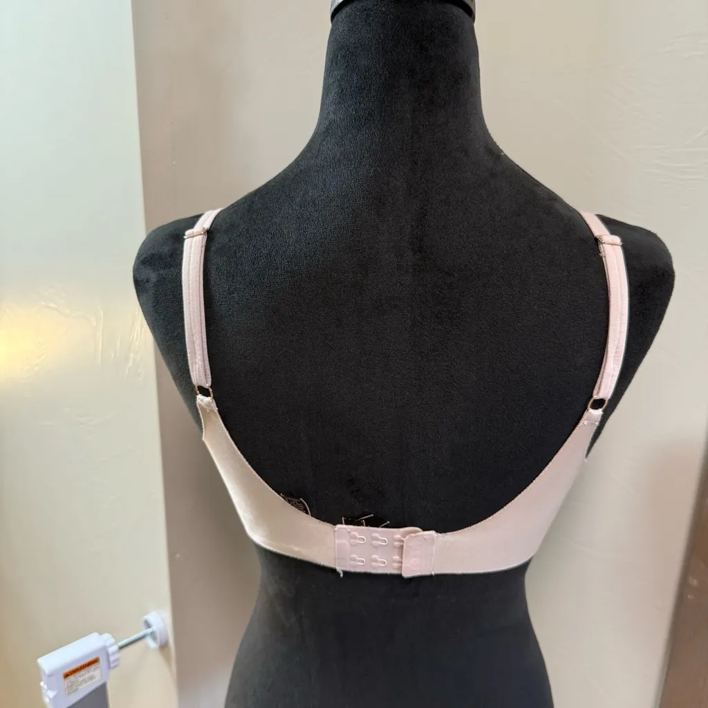 Victorias Secret Lined Demi Light Blush Pink Neutral Bra T-Shirt 34D - Image 4