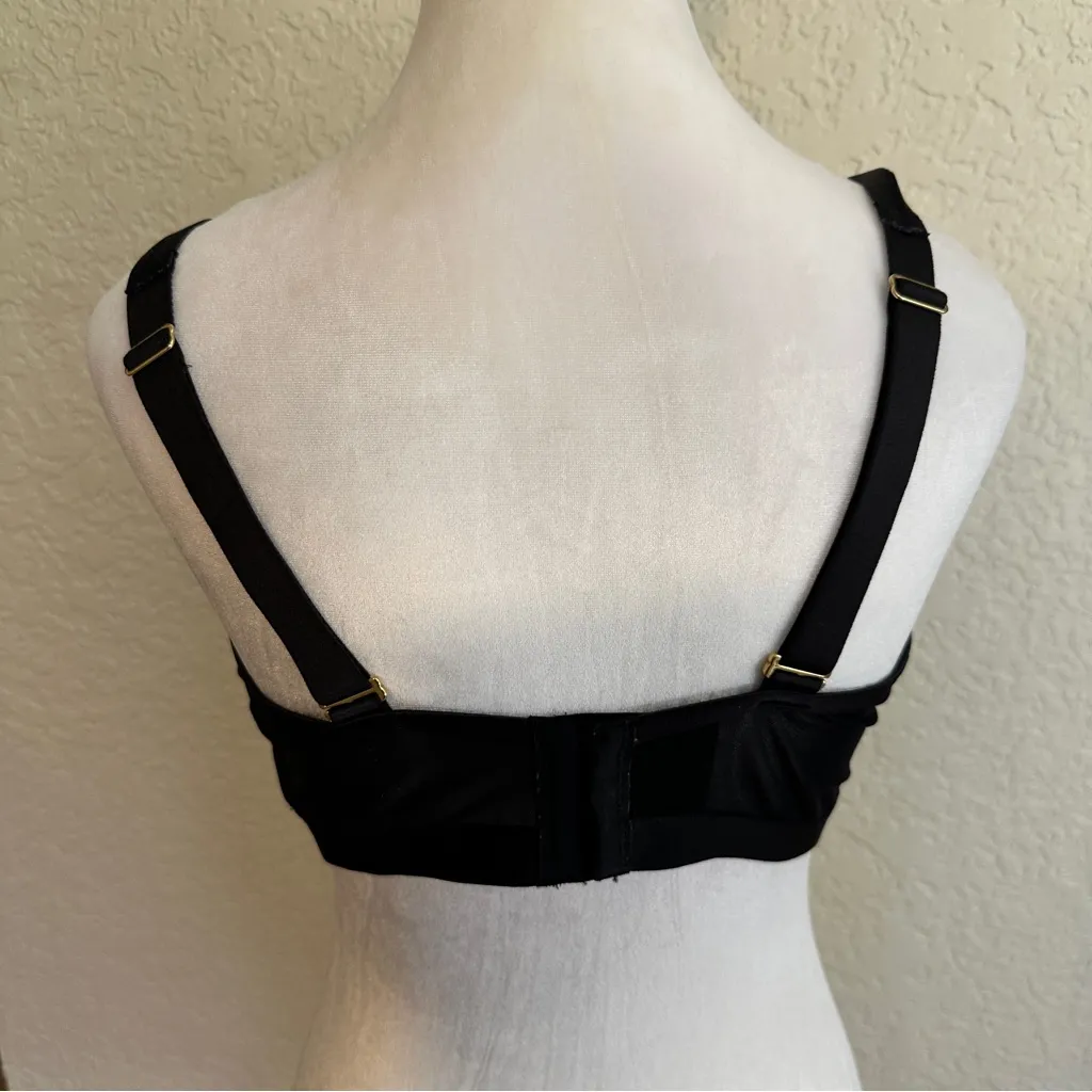 Soma Unbelievable Lift Scoop Balconette Black Bra 102201‎ 38G - Image 7