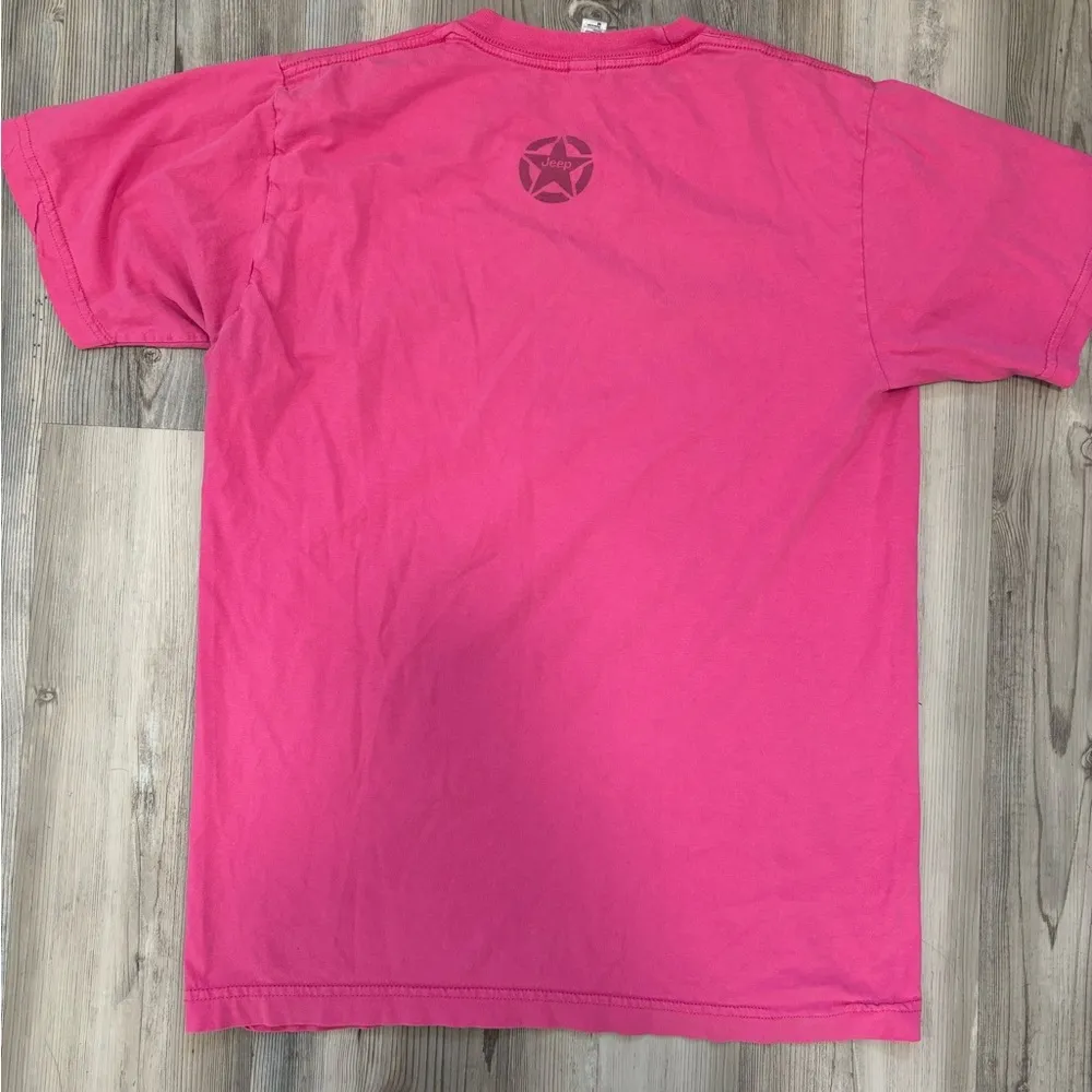 Pink Jeep Wrangler 41st Anniversary T-Shirt #JeepWrangler size Medium - Image 2