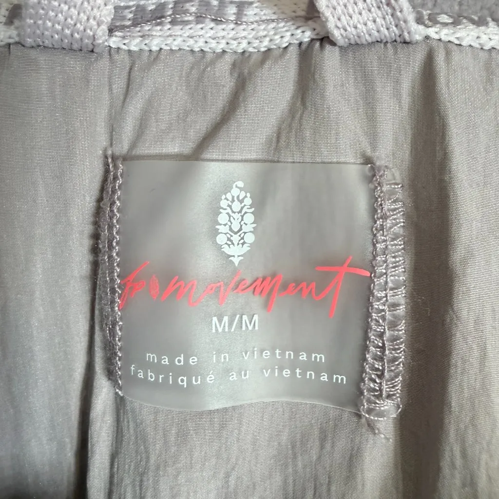 FP Movement Free People In a Pillow Packable Puffer Pullover Medium Oyster NWT Purple - Image 10