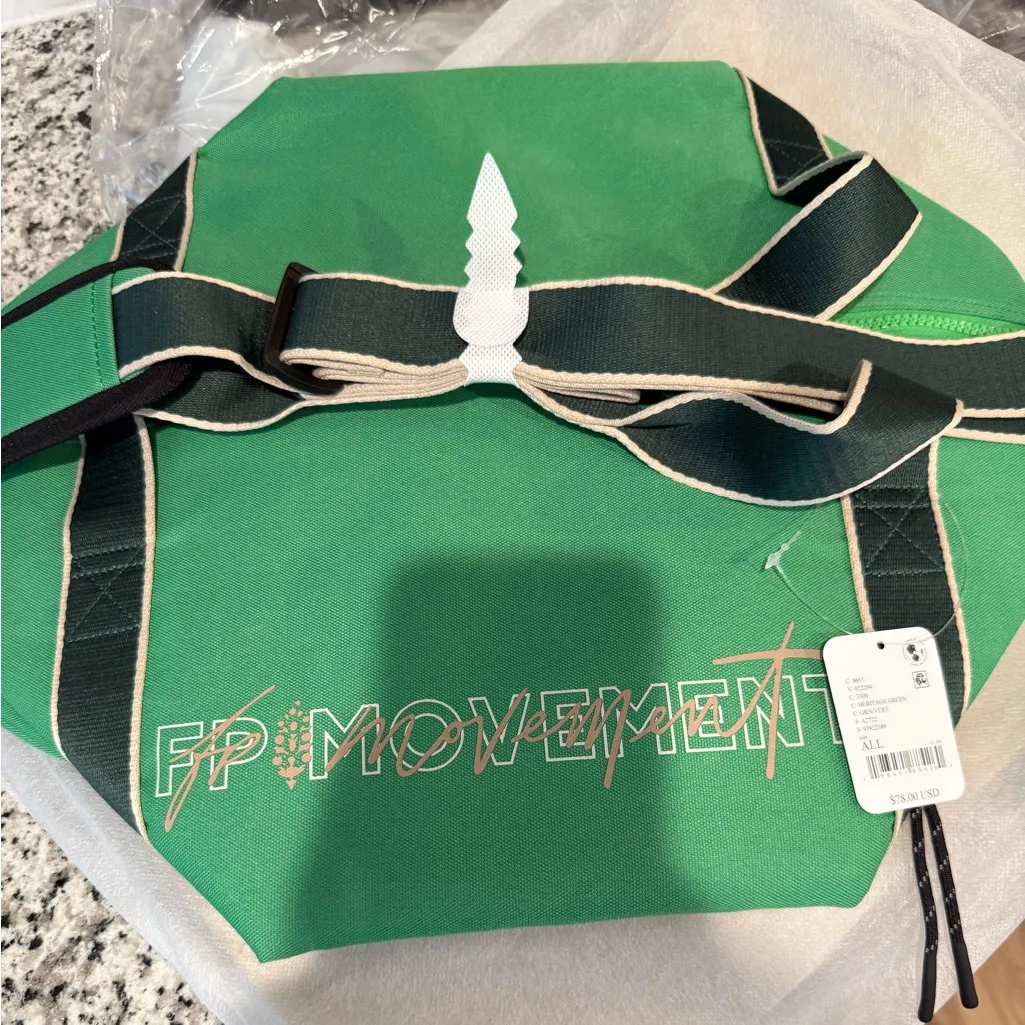 FP Movement by Free People Vibrant Green Duffel Bag - Image 2