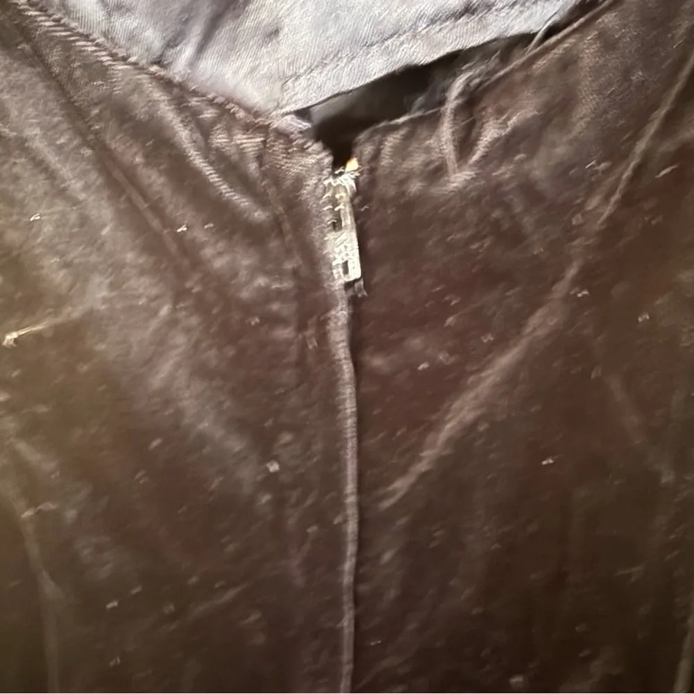 Vintage JESSICA MCCLINTOCK GunneSax blackVelvet Choker Formal evening Gown 11/12 - Image 9