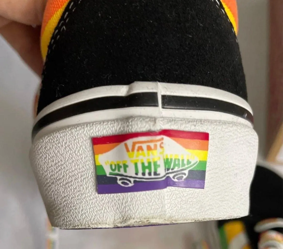 Vans Old Skool Rainbow Drip Sneakers - Image 7