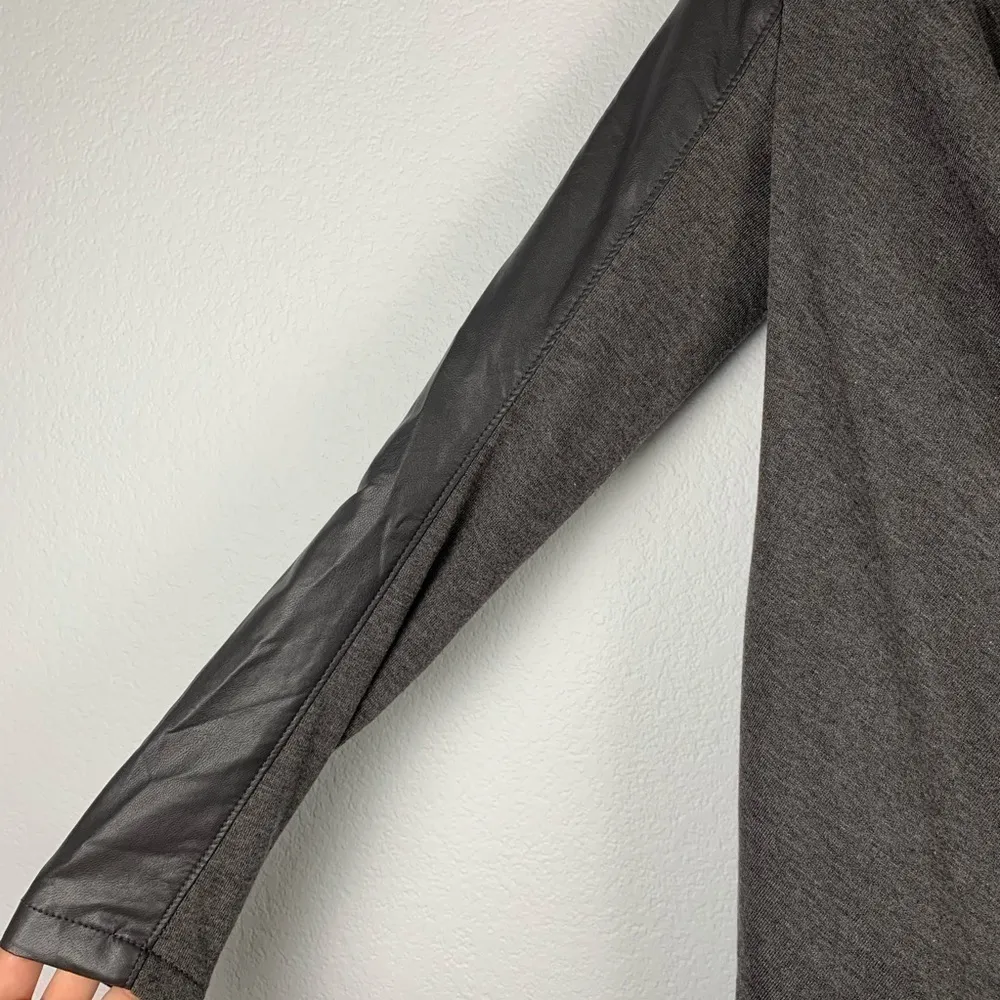 Blank NYC Draped Motto‎ Style Jacket Gray XS - Image 3