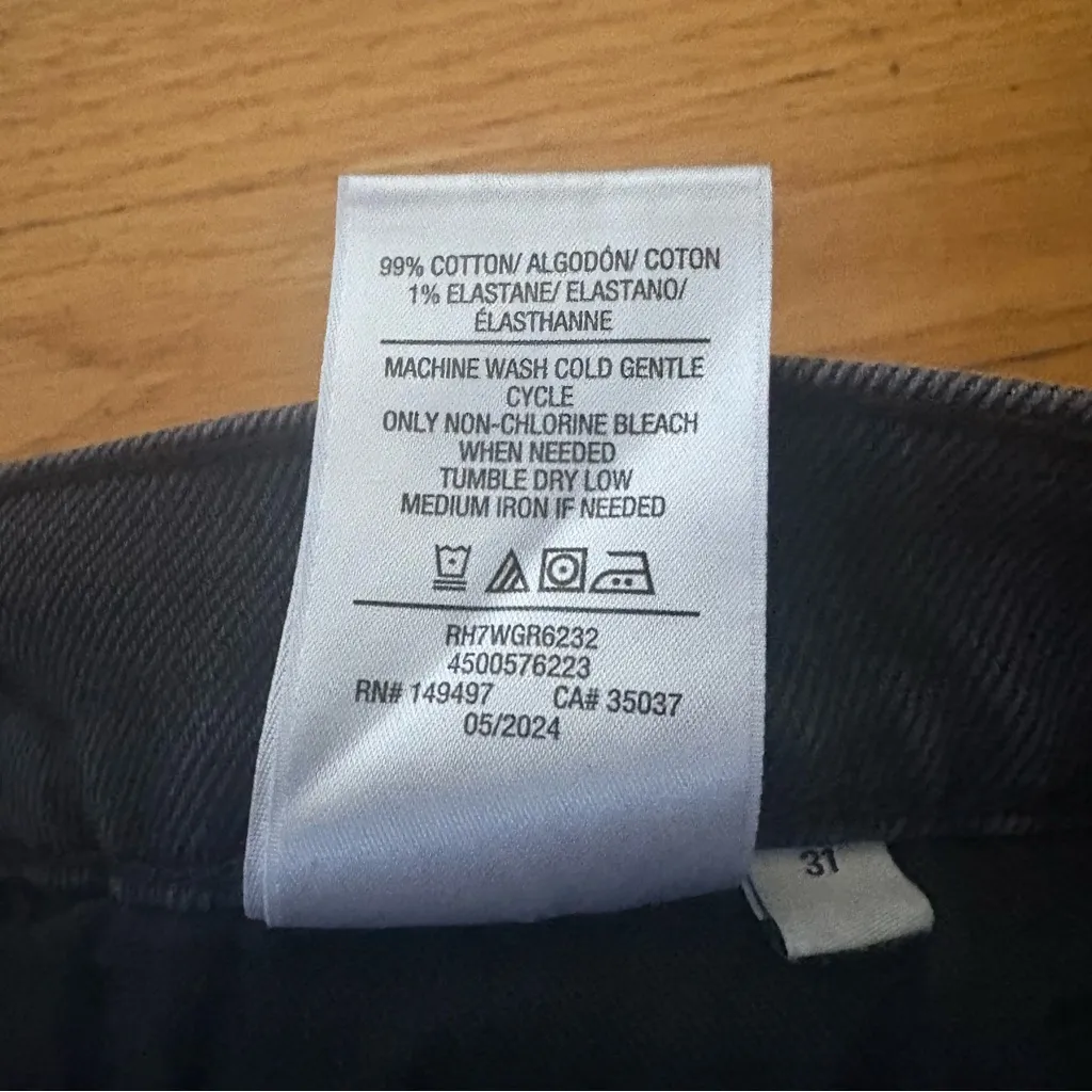 Joes Jeans Black Denim Midi Skirt size 31 - Image 6