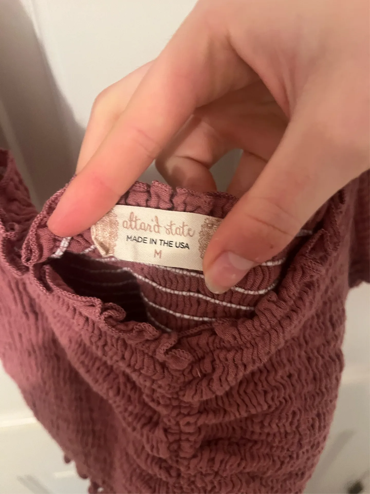 Altar'd State Ruched Crop Top - Image 4