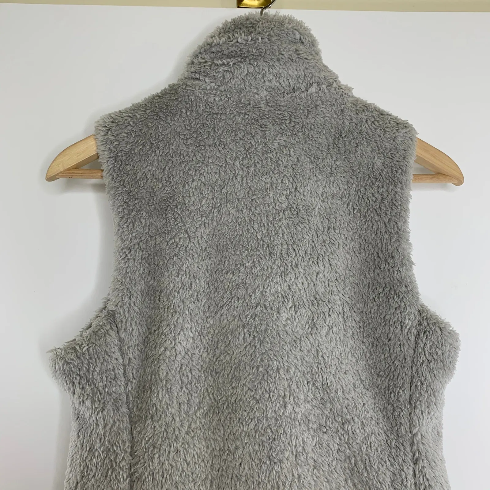 Patagonia Los Gatos Fleece Vest Size Medium Grey Womens Full Zip - Image 8