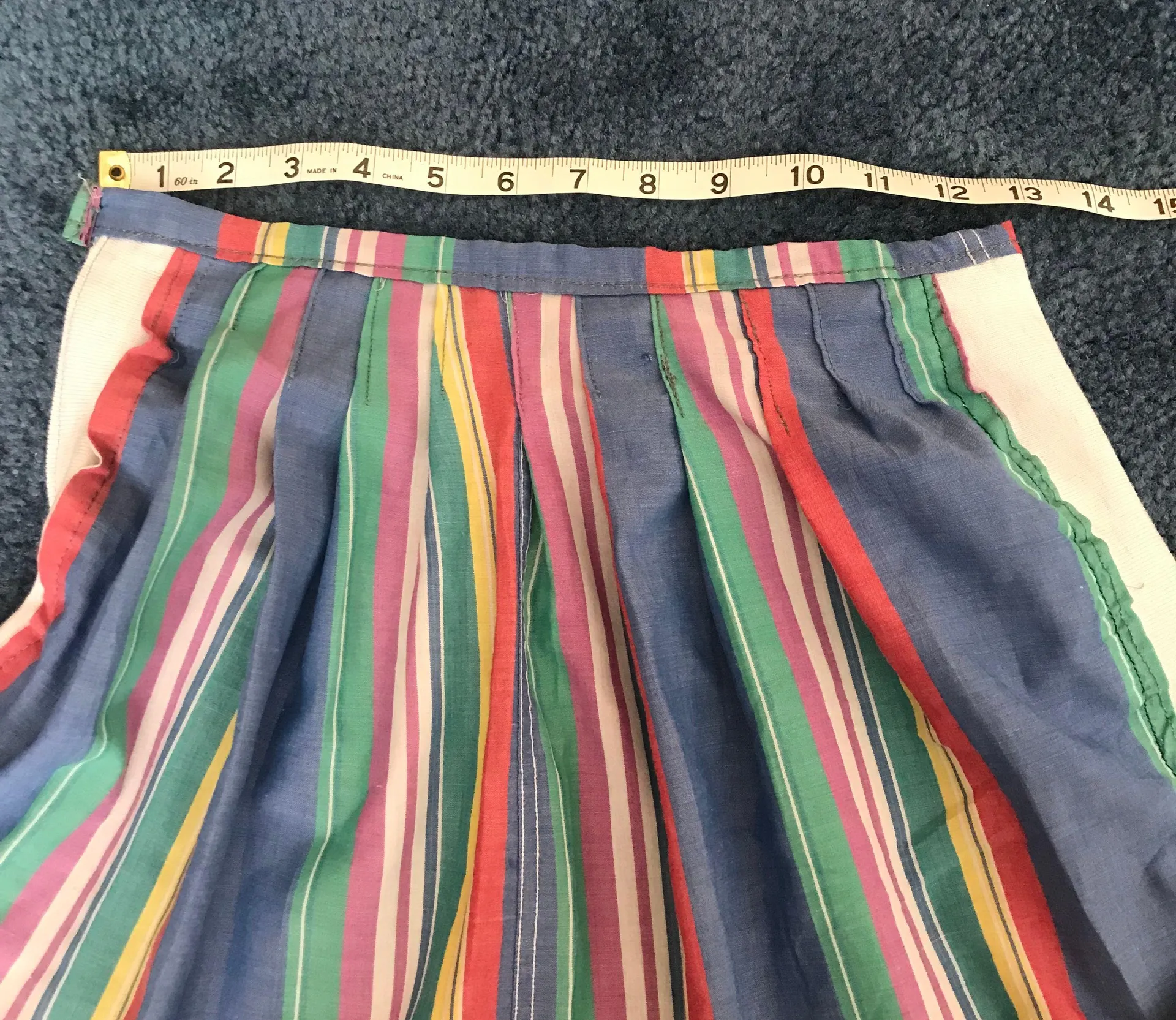 Rainbow Pride Pleated High Waisted Skirt Multiple - Image 5