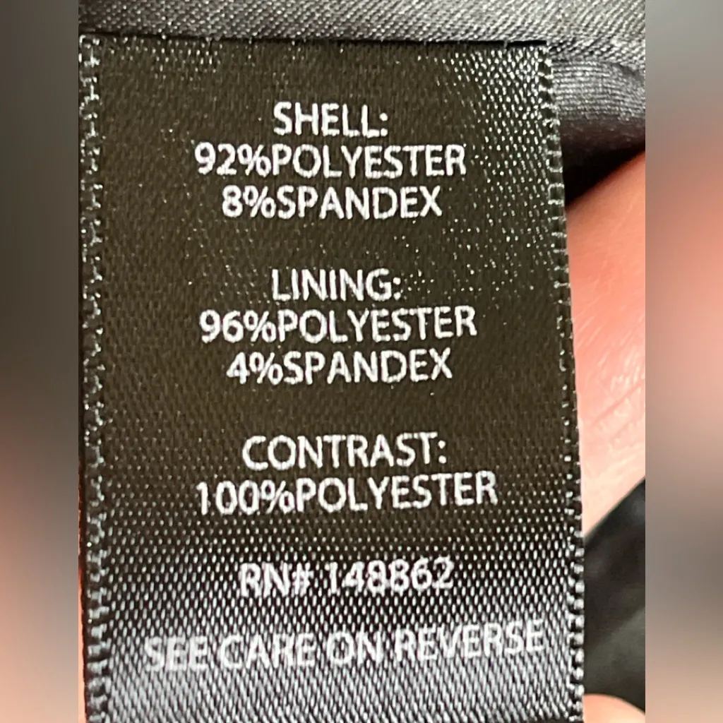 Torrid Black Satin Trim Blazer Jacket Size 1 (14/16) Plus Formal Evening Coat - Image 4