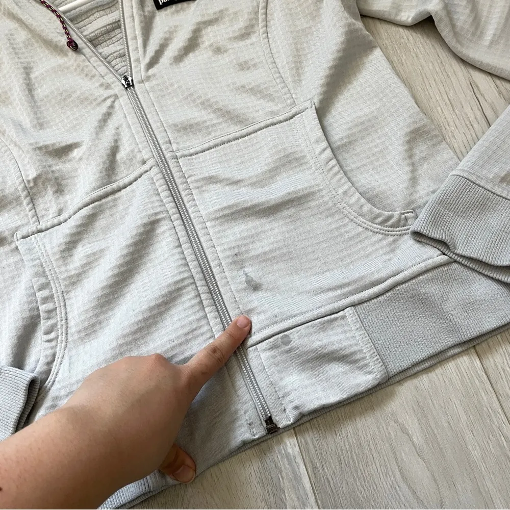 Patagonia Upslope Hoodie Jacket zip womens Gray (small) gorpcore outdoor hiking - Image 7