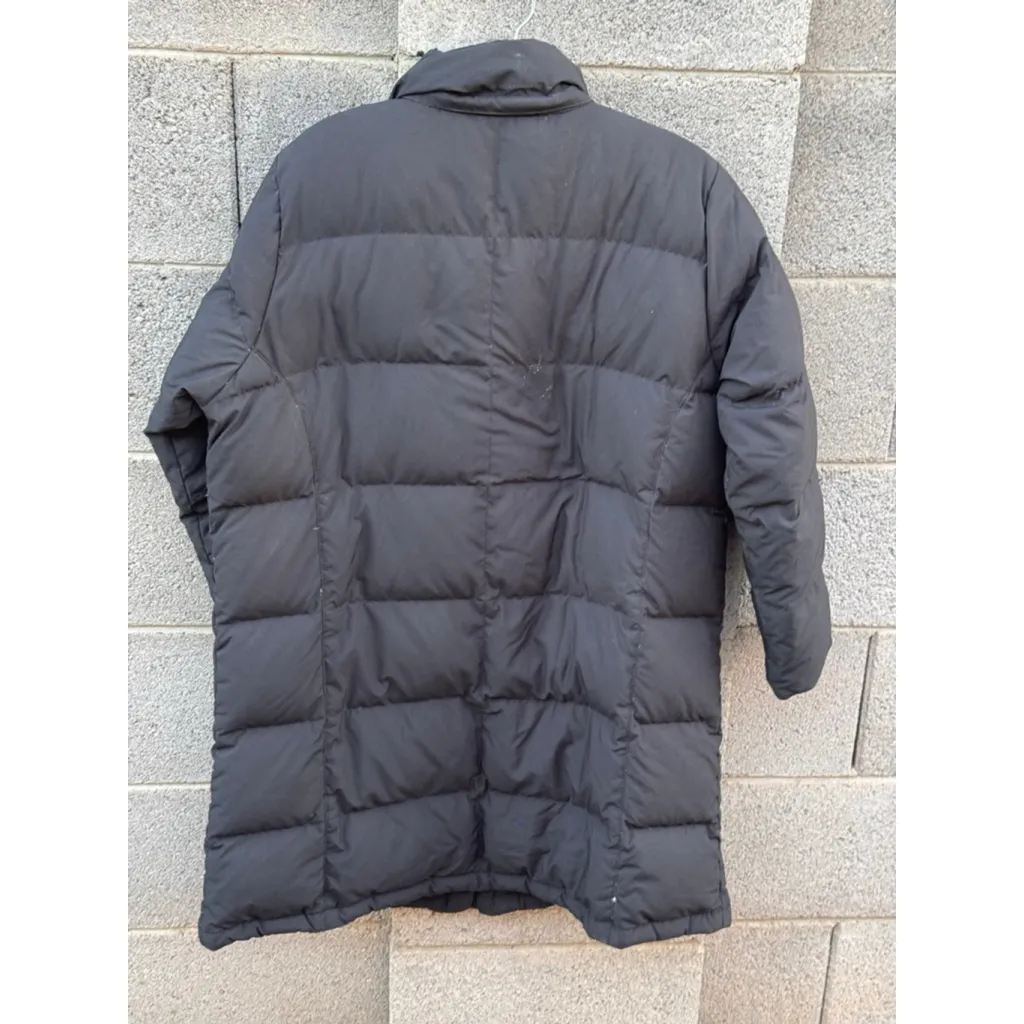 L.L.Bean Black Down Puffer Jacket Women's Size L - Image 6
