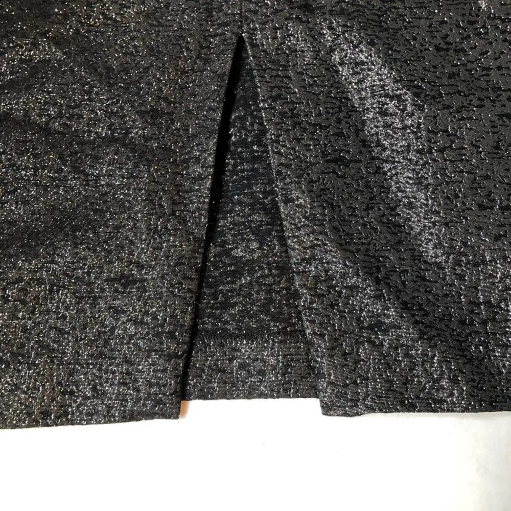 SALE Who What Wear Metallic Pencil Skirt - Image 3