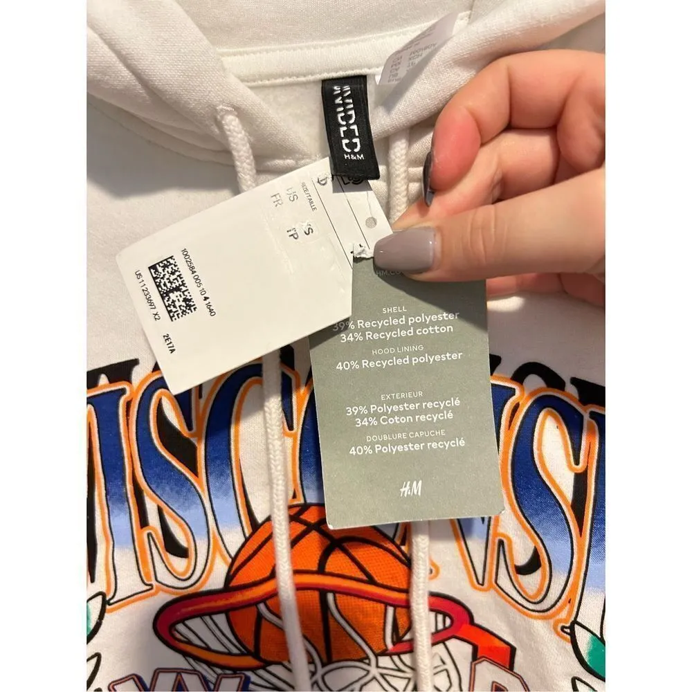 cropped wisconsin hoodie - Image 2