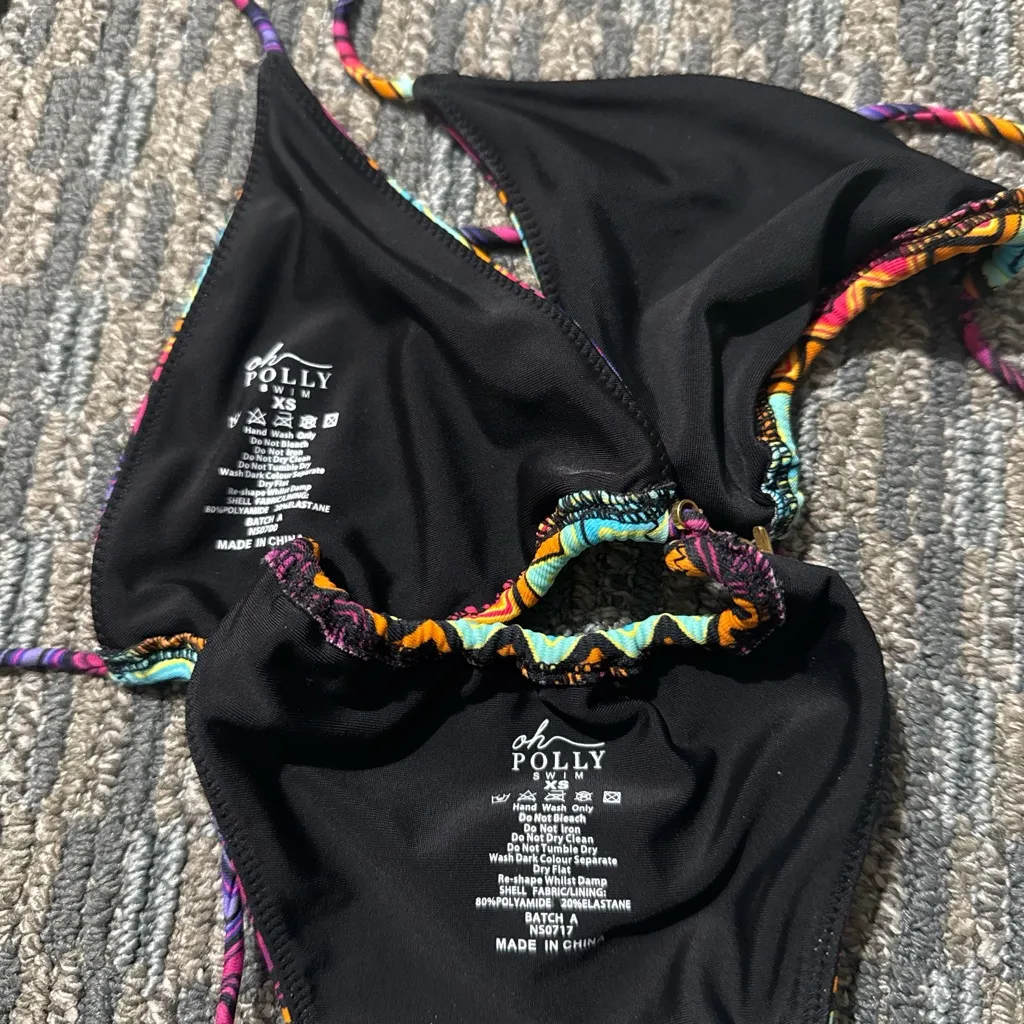 Oh Polly  Multicolor Zigzag Bikini - Image 3