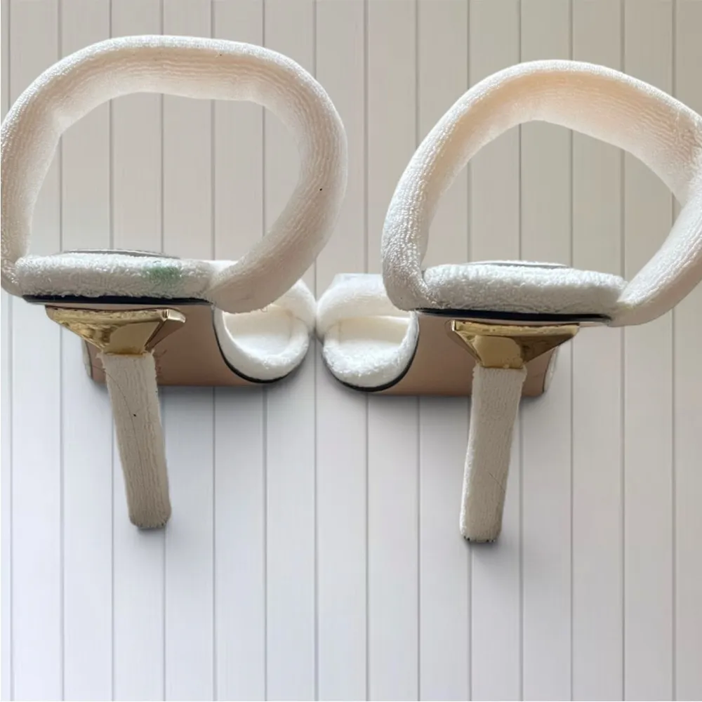 Good American Terry Kickstand Heels - Image 7