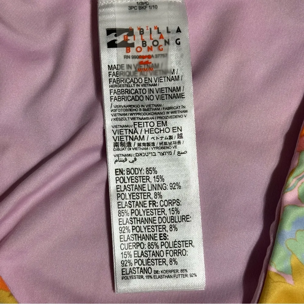 Billabong Pick Me Up Long Sleeve One-Piece Rashguard Swimsuit - Image 9