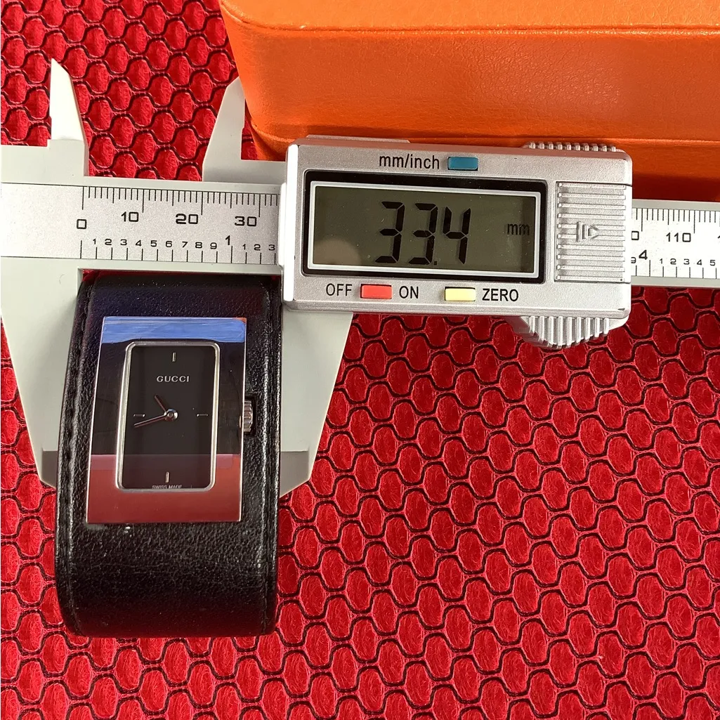 Ladies GUCCI leather bangle watch 🌹🌹🌹 - Image 7