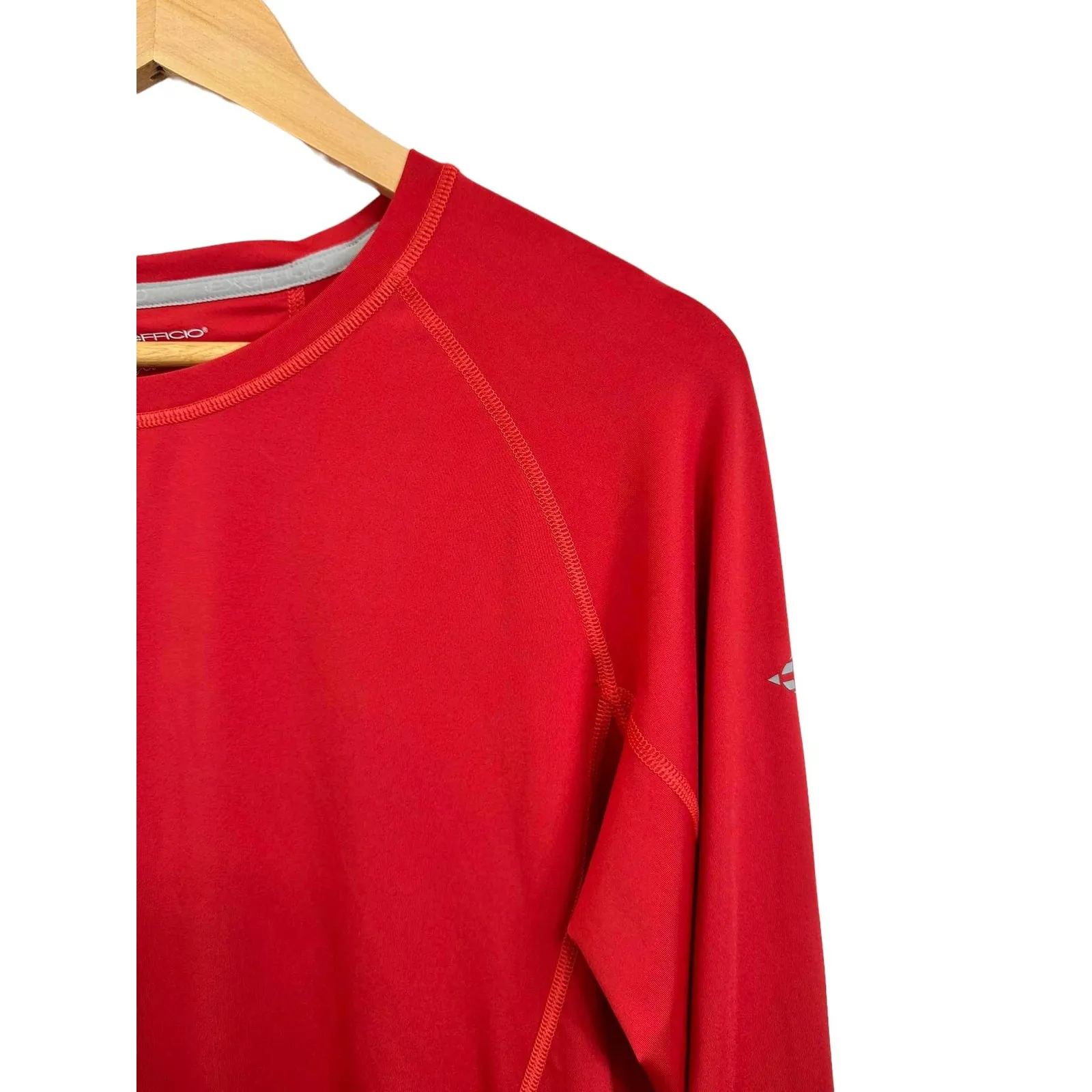ExOfficio Sol Cool Long Sleeve Athletic Top Size L‎ Red Size L - Image 2