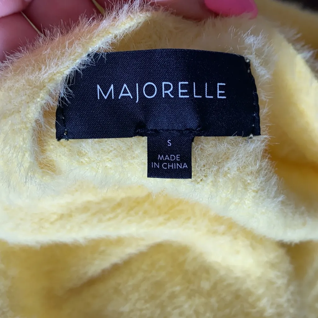 Majorelle Fuzzy Yellow Top - Image 5
