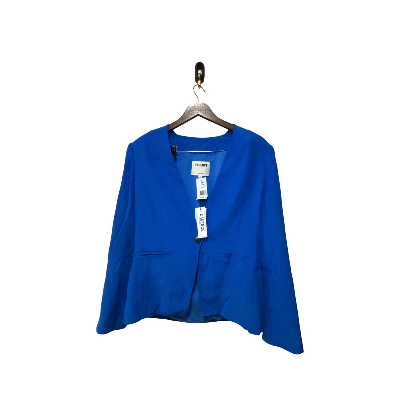 L'AGENCE Eletta Collarless Blazer Size 8 - Image 6