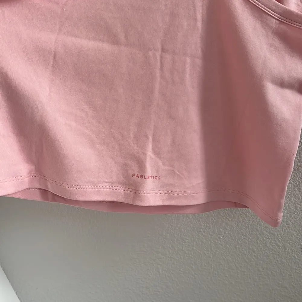 NWT Fabletics Live In Halter Tank in Ballerina XL - Image 5