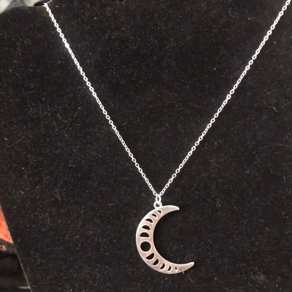 Crescent Moon Necklace - Image 2