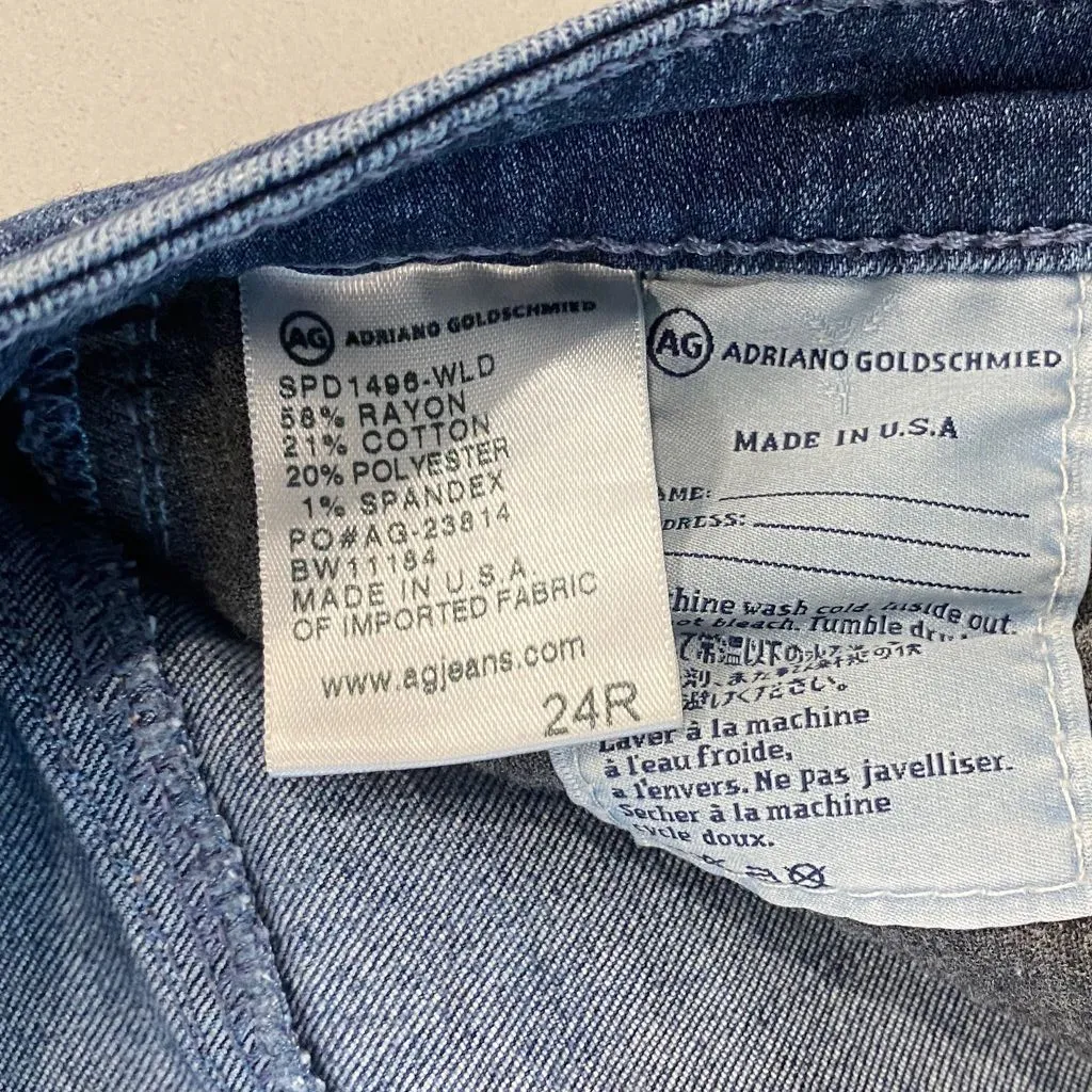 ☀️Flash Sale! AG Adriano Goldschmied Middi Mid-Rise Jegging Skinny Jeans - 24R - Image 12