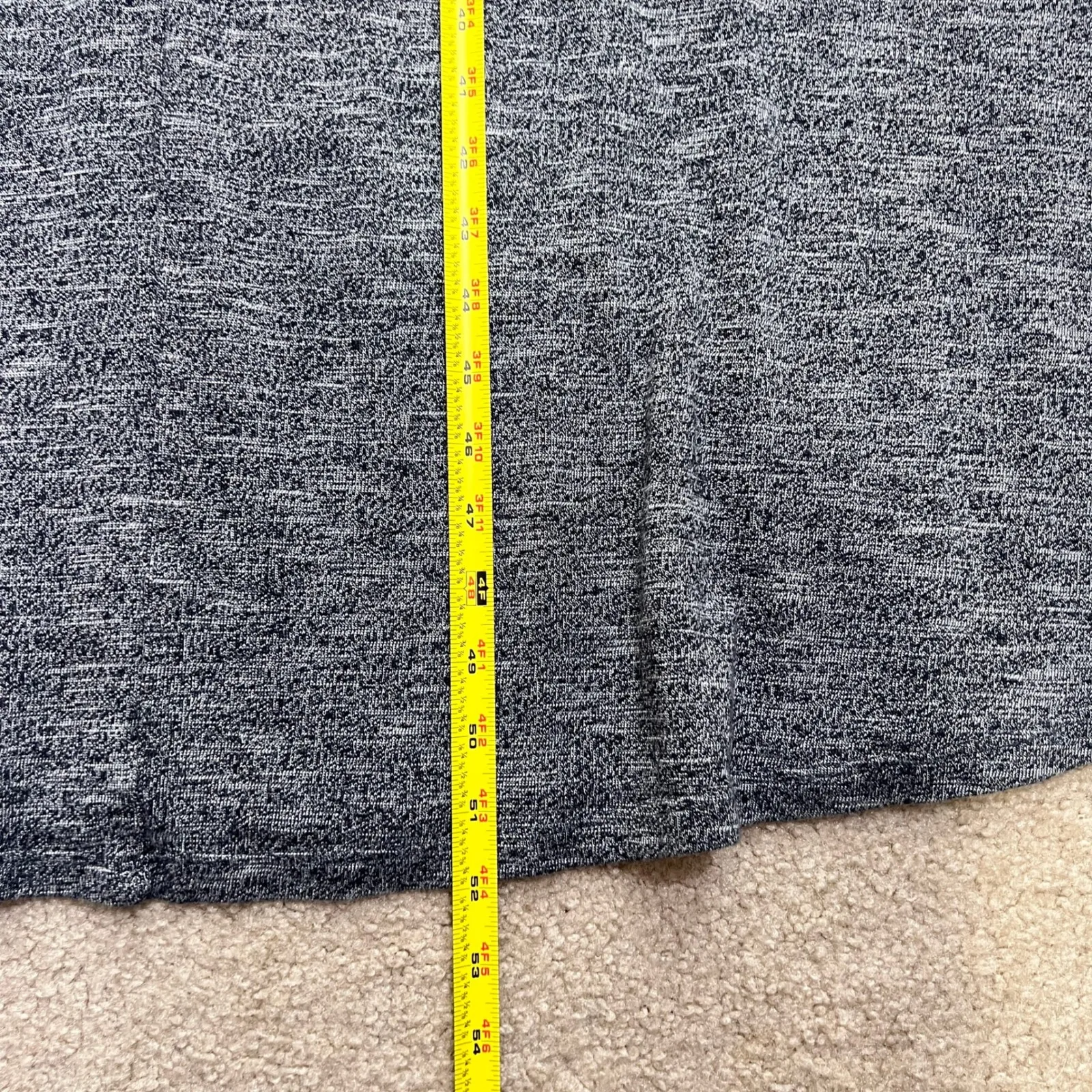 Soft Surroundings Electra cold shoulder maxi dress Heather Gray Size XL - Image 7