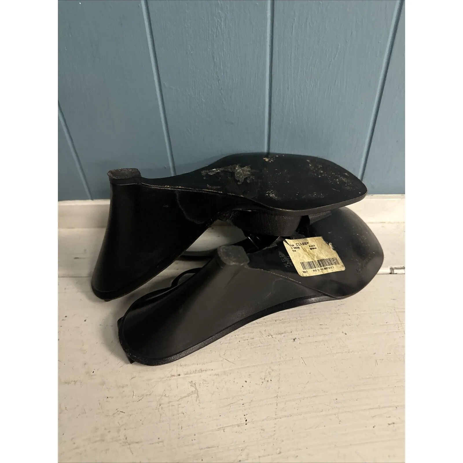 BCBG‎ Maxazria wedge heel open toe ankle strap strappy Sz 8 Narrow BCBGMaxAzaria - Image 7