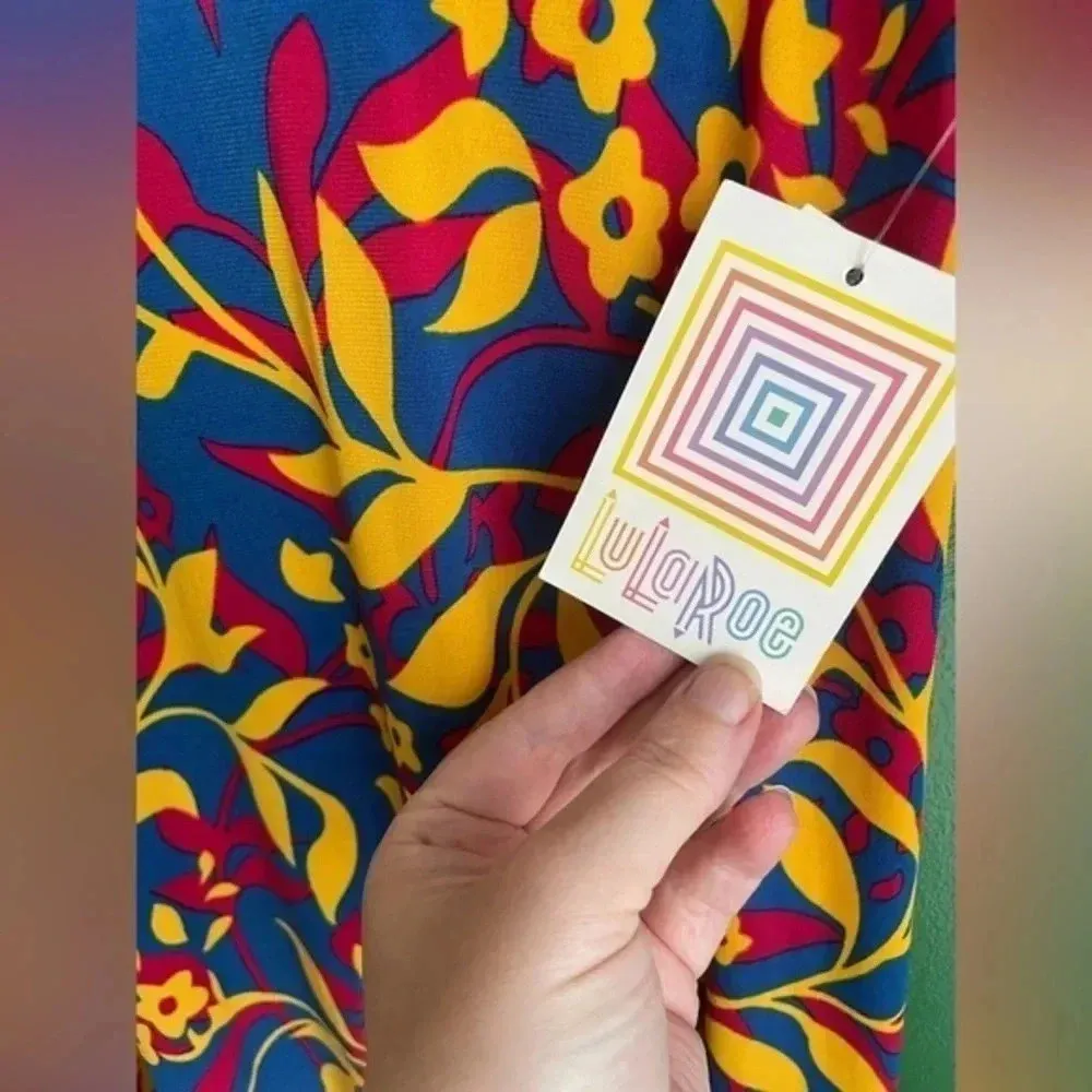 Lularoe Maxi Dress XS‎ New NWT Super Cute Floral for Summer! - Image 2