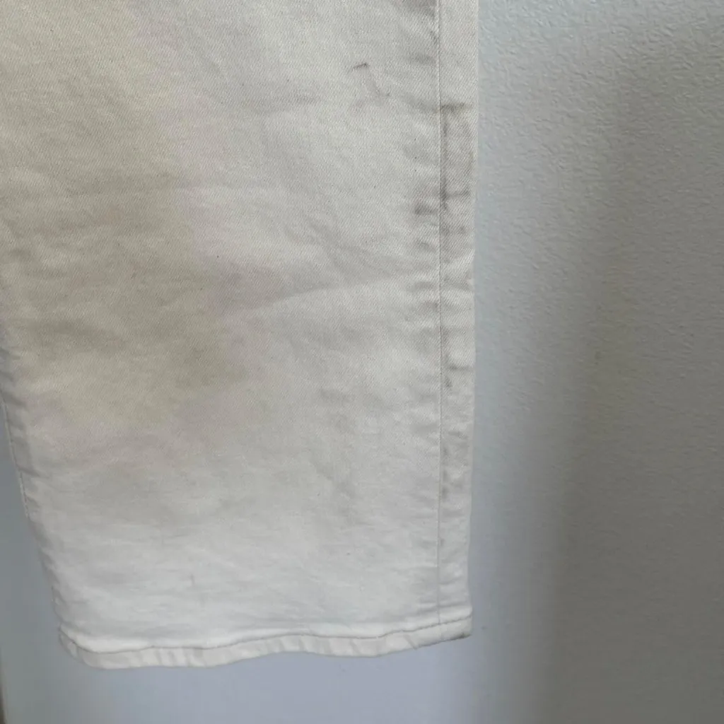 Madewell The 90s Straight Jean in Vintage Canvas, Size 25 - Image 9